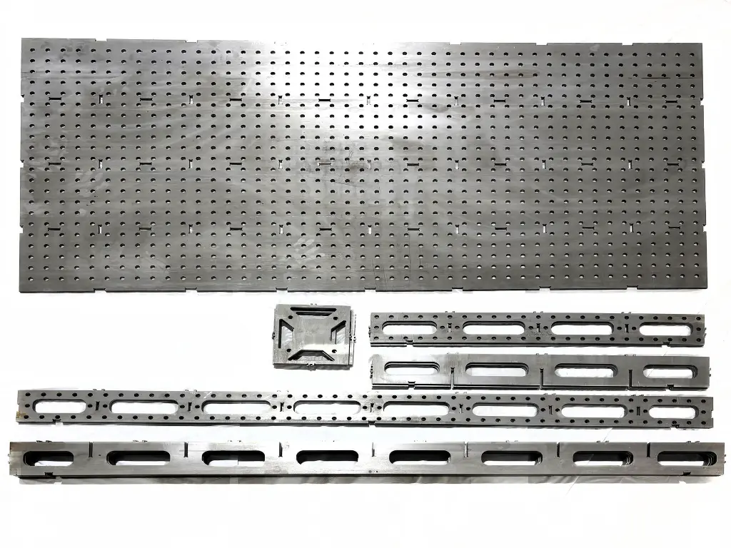 Industrial Grade Welding (Fixture) Table DIY Kit by MetalFabGuys  HRPO  – Core (Entry-light-duty), Steel (No Coating), No Wheels).webp