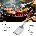 Metal BBQ Cooking Utensil set spatula.webp