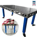 4' x 8' Industrial Grade Welding (Fixture) Table by Metal Fab Guys