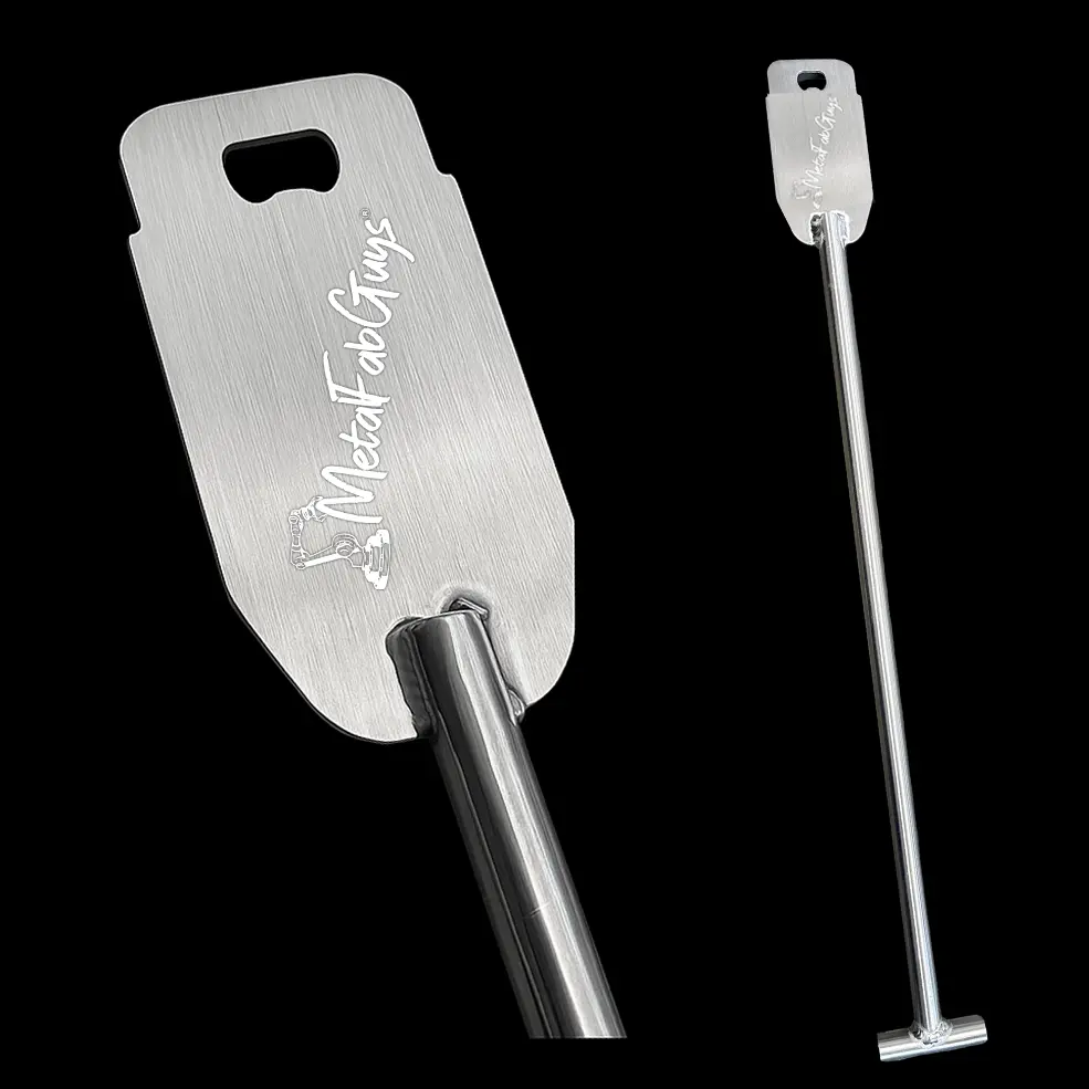 Heavy Duty Aluminum Seafood Paddle by Metal Fab Guys