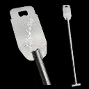 Heavy Duty Aluminum Seafood Paddle by Metal Fab Guys