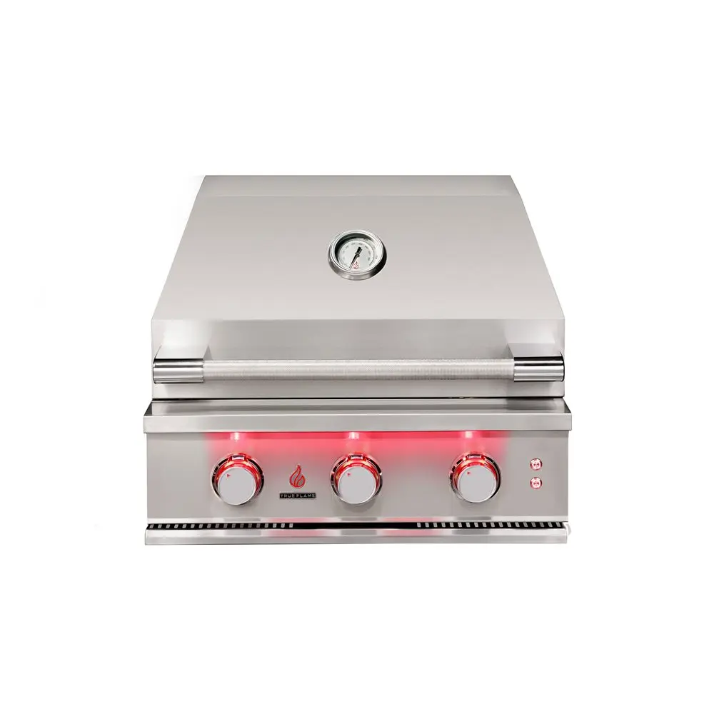 TrueFlame TF Series 25" 3 Burner Built-In Gas Grill