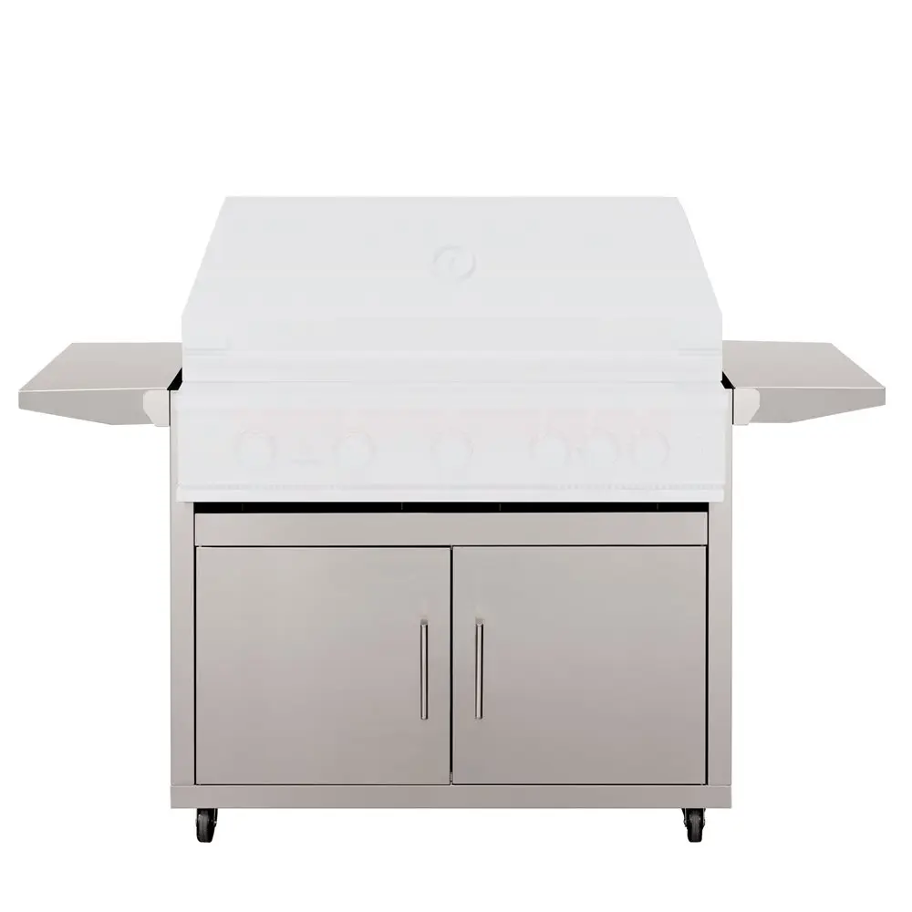 TrueFlame 40" Deluxe Stainless Steel Grill Cart