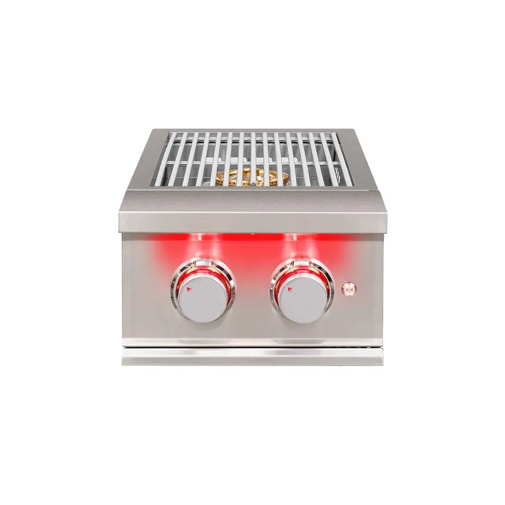 TrueFlame Double Side Burner | 24,000 BTU Outdoor Cooking Station
