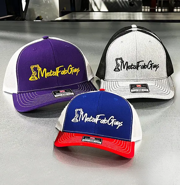 Metal Fab Guys Official Embroidered Baseball Cap