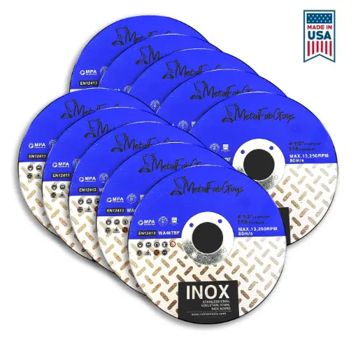 Precision Cutting Discs for Stainless Steel & Metal by MetalFabGuys