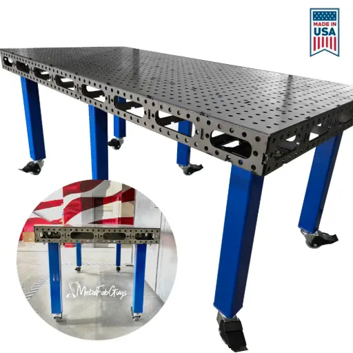 5' x 10' Industrial Grade Welding (Fixture) Table by MetalFabGuys