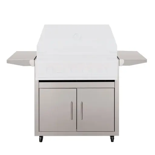 [125-CART-TF-32DC] TrueFlame 32" Deluxe Stainless Steel Grill Cart