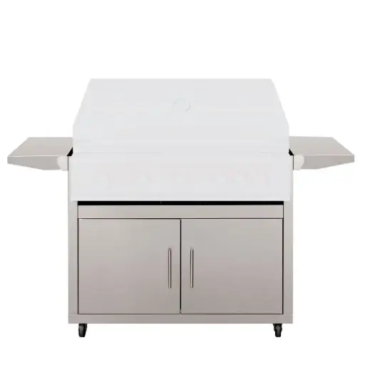 [125-CART-TF-40DC] TrueFlame 40" Deluxe Stainless Steel Grill Cart